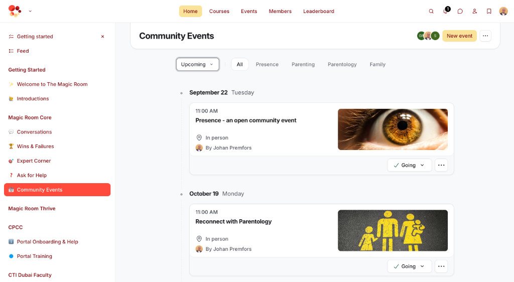 The Magic Room Community Events Space